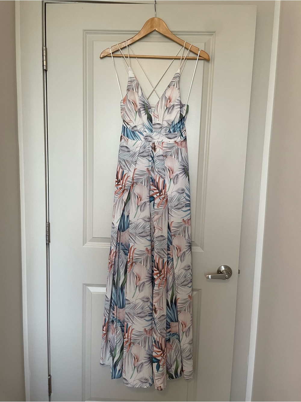 Luxxel tropical floral jumpsuit